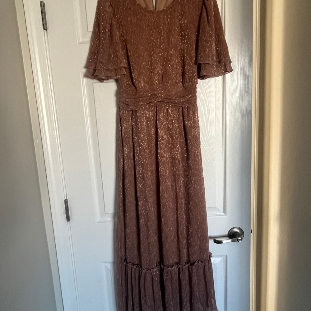 Tea n Rose Shimmering Rose Maxi Dress - only worn once